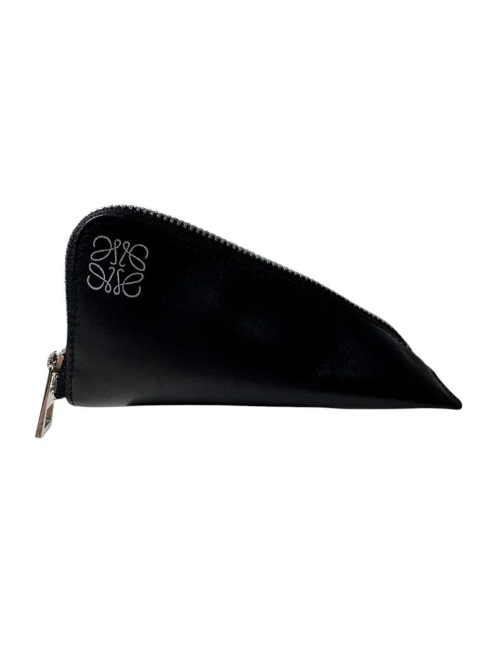 Loewe Anagram Triangle Coin Case Black